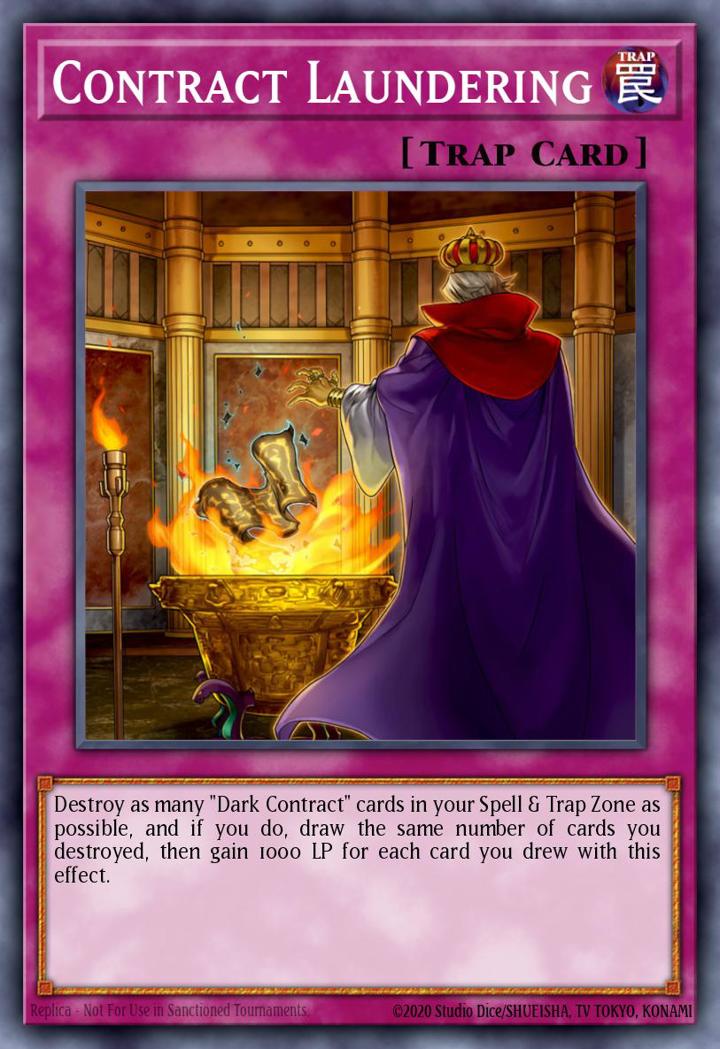 Contract Laundering Single: Yu-Gi-Oh! 2016 Mega-Tin Mega Pack Einzelkarte