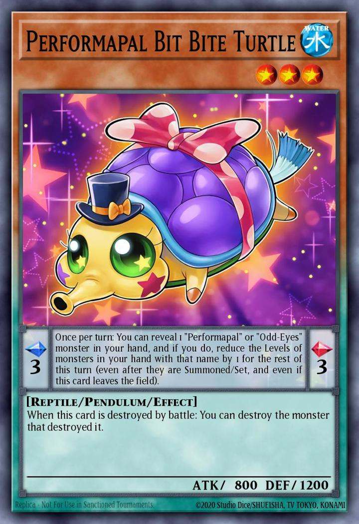 Performapal Bit Bite Turtle Single: Yu-Gi-Oh! 2016 Mega-Tin Mega Pack Einzelkarte