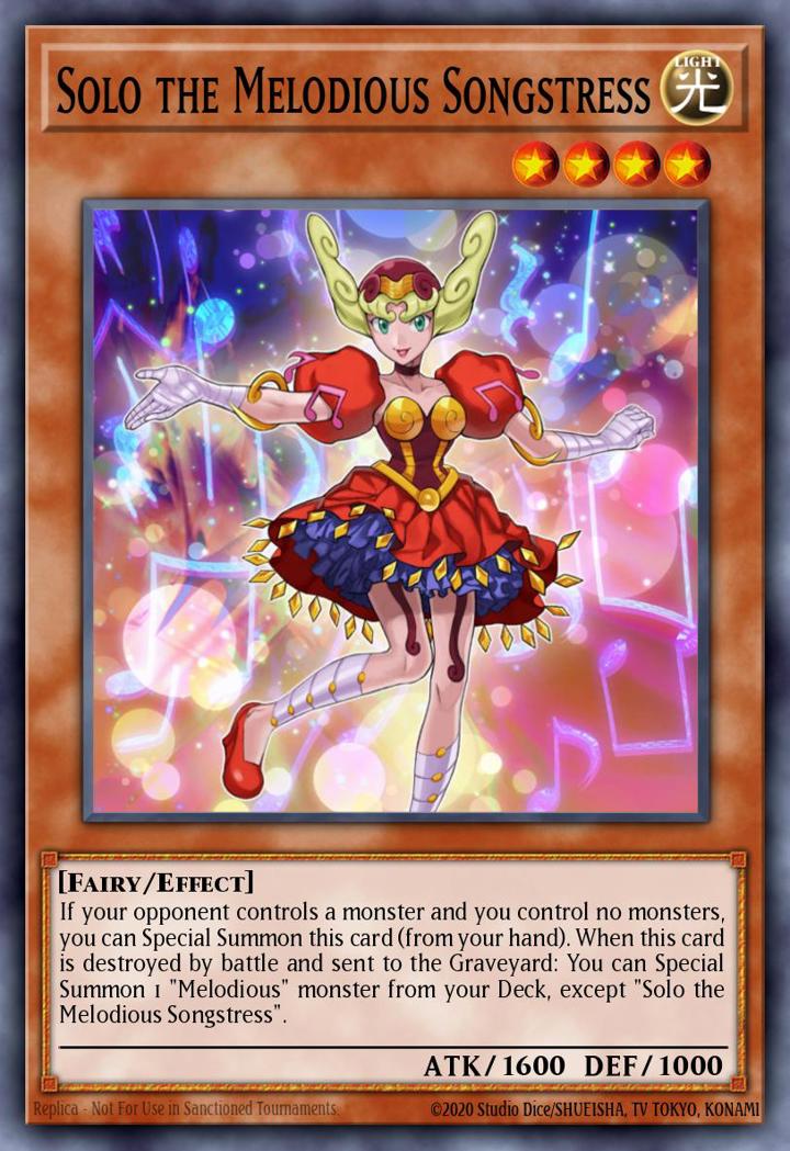 Solo the Melodious Songstress Single: Yu-Gi-Oh! 2016 Mega-Tin Mega Pack Einzelkarte