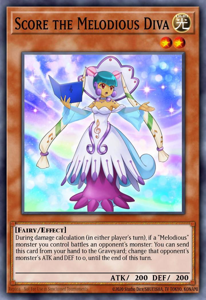 Score the Melodious Diva Single: Yu-Gi-Oh! 2016 Mega-Tin Mega Pack Einzelkarte