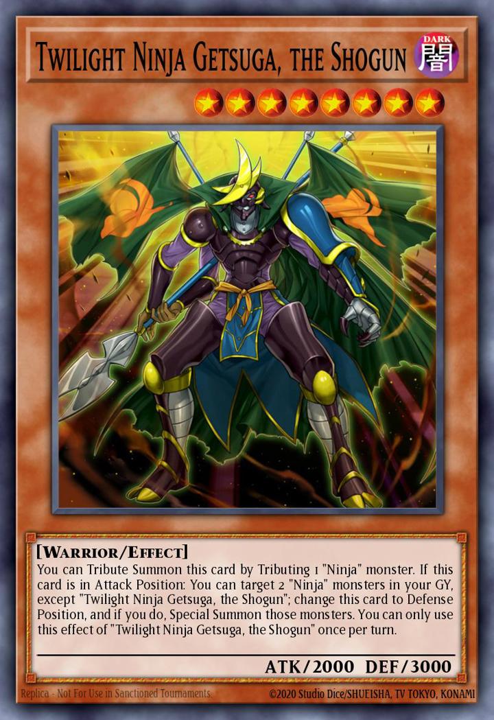 Twilight Ninja Getsuga, the Shogun Single: Yu-Gi-Oh! 2016 Mega-Tin Mega Pack Einzelkarte
