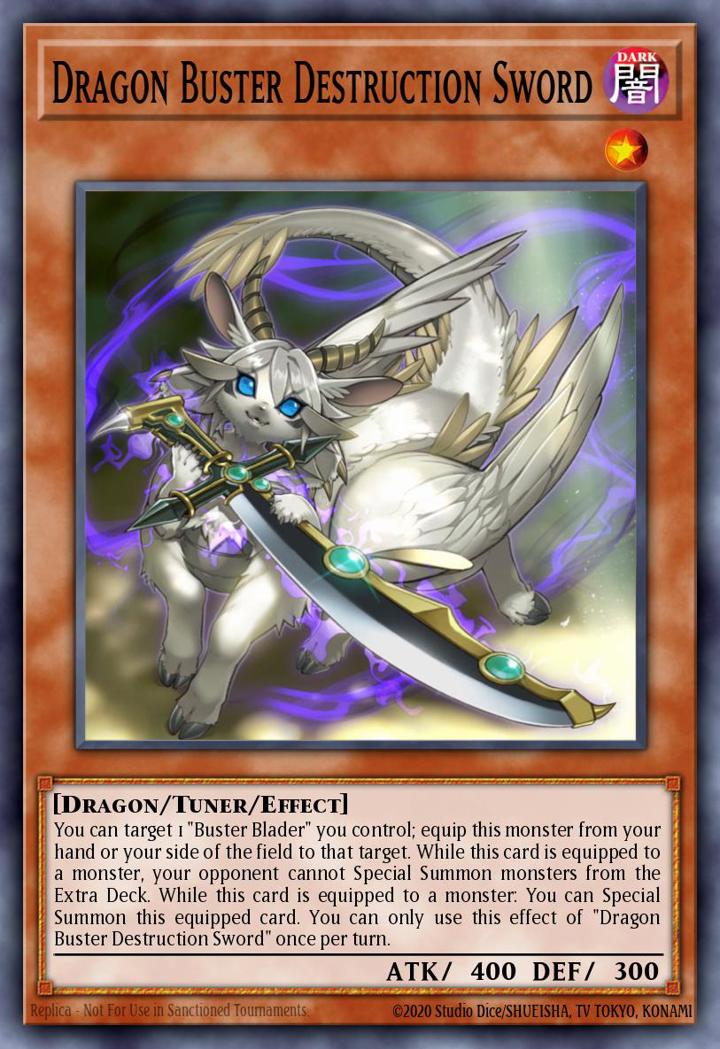 Dragon Buster Destruction Sword Single: Yu-Gi-Oh! 2016 Mega-Tin Mega Pack Einzelkarte