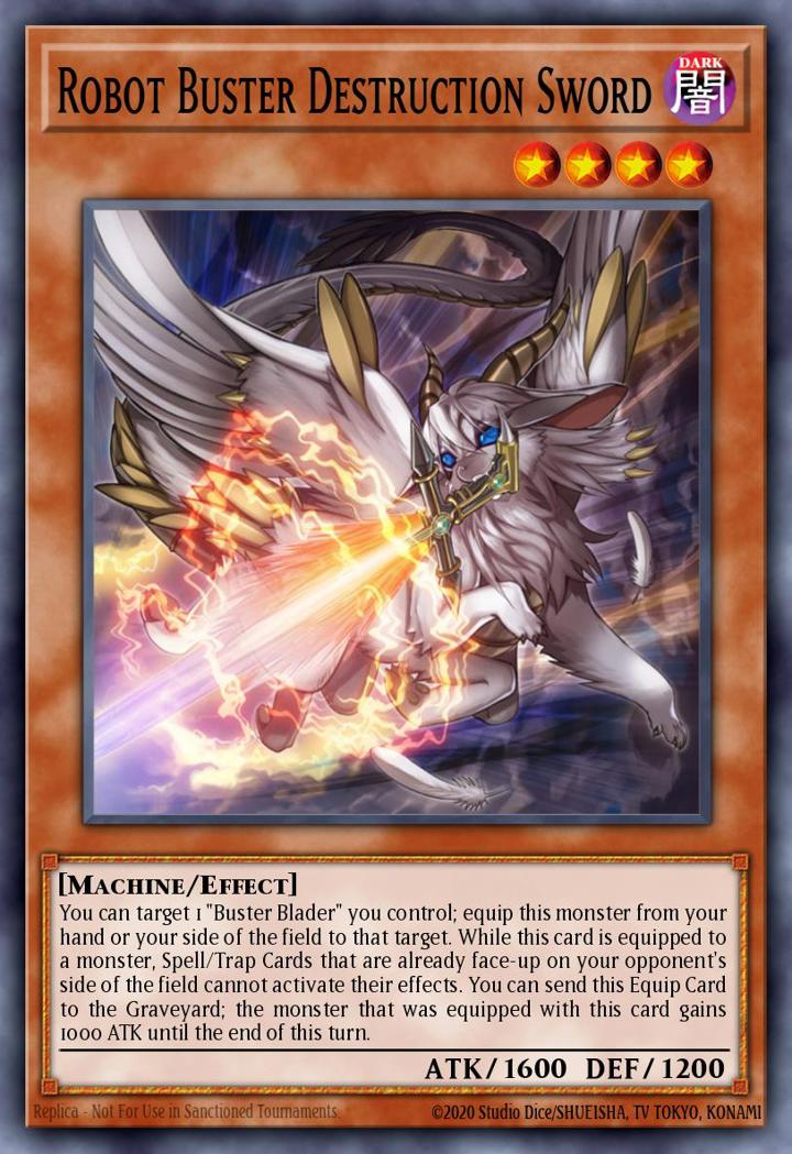 Robot Buster Destruction Sword Single: Yu-Gi-Oh! 2016 Mega-Tin Mega Pack Einzelkarte