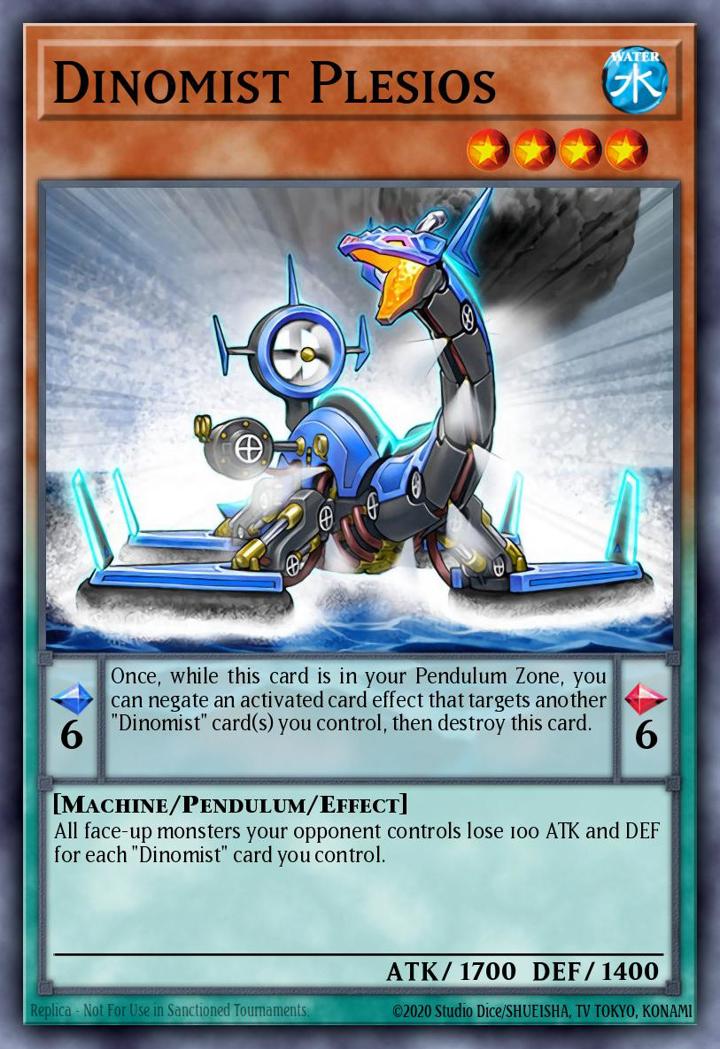Dinomist Plesios Single: Yu-Gi-Oh! 2016 Mega-Tin Mega Pack Einzelkarte