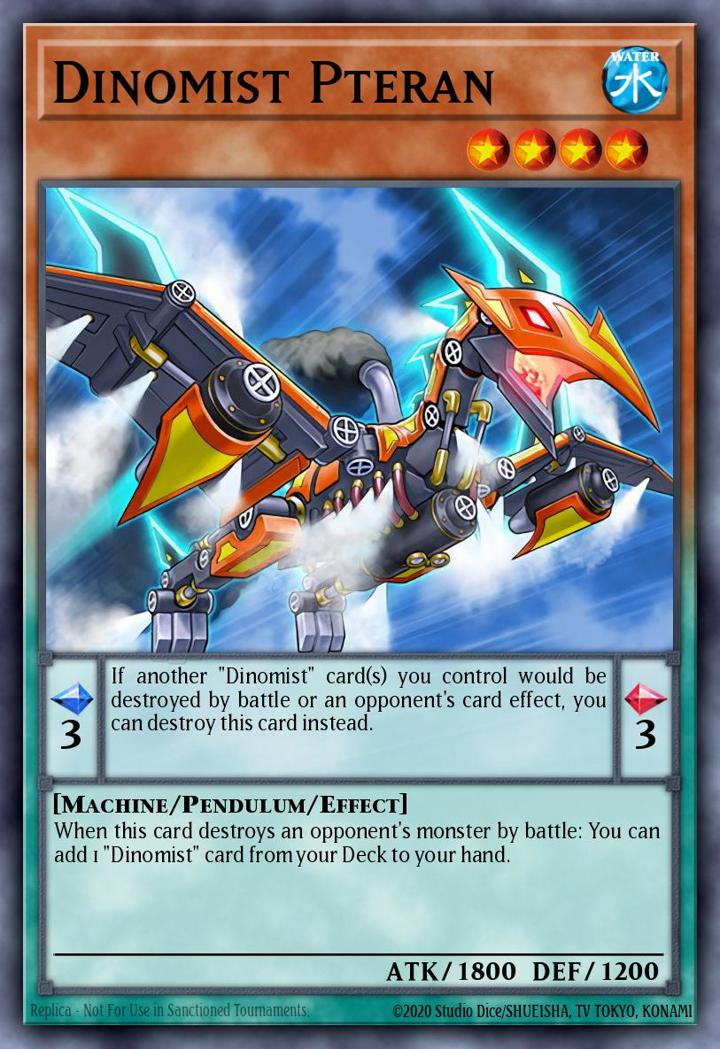 Dinomist Pteran Single: Yu-Gi-Oh! 2016 Mega-Tin Mega Pack Einzelkarte