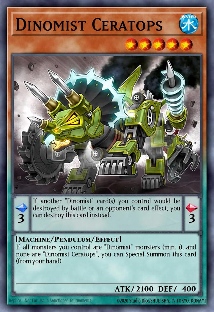 Dinomist Ceratops Single: Yu-Gi-Oh! 2016 Mega-Tin Mega Pack Einzelkarte