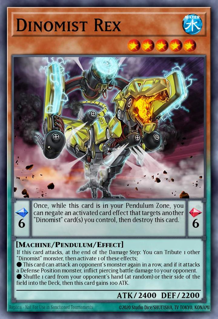 Dinomist Rex Single: Yu-Gi-Oh! 2016 Mega-Tin Mega Pack Einzelkarte