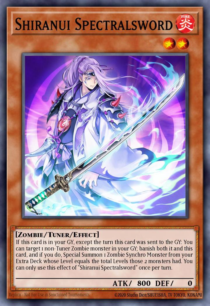 Shiranui Spectralsword Single: Yu-Gi-Oh! 2016 Mega-Tin Mega Pack Einzelkarte