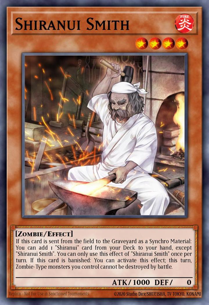 Shiranui Smith Single: Yu-Gi-Oh! 2016 Mega-Tin Mega Pack Einzelkarte