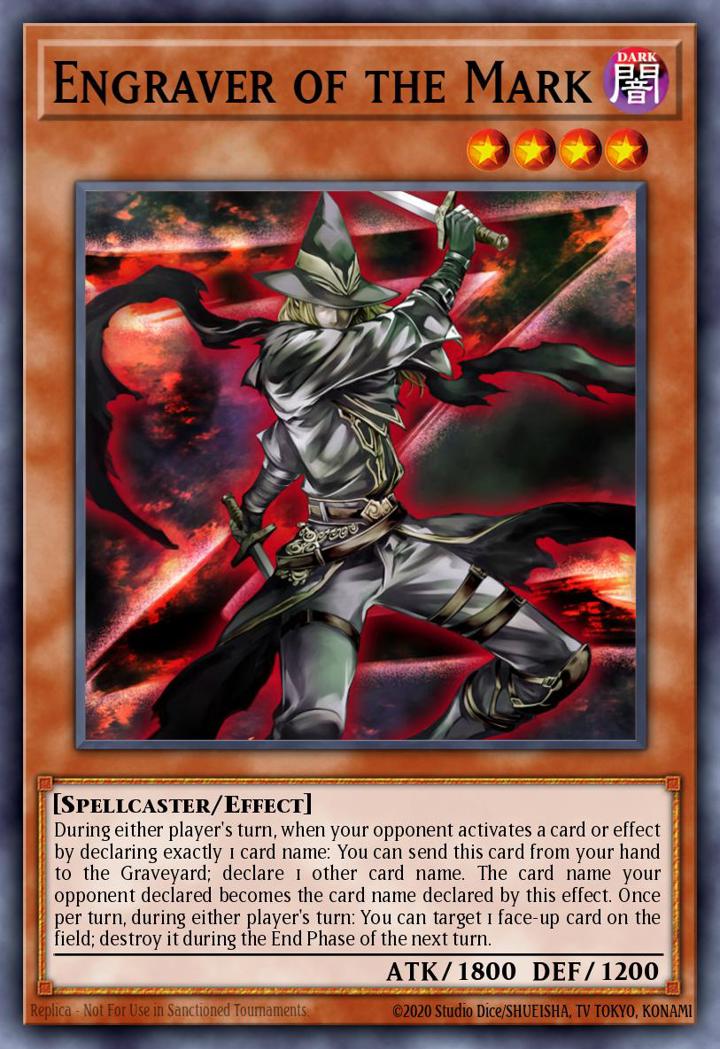 Engraver of the Mark Single: Yu-Gi-Oh! 2016 Mega-Tin Mega Pack Einzelkarte