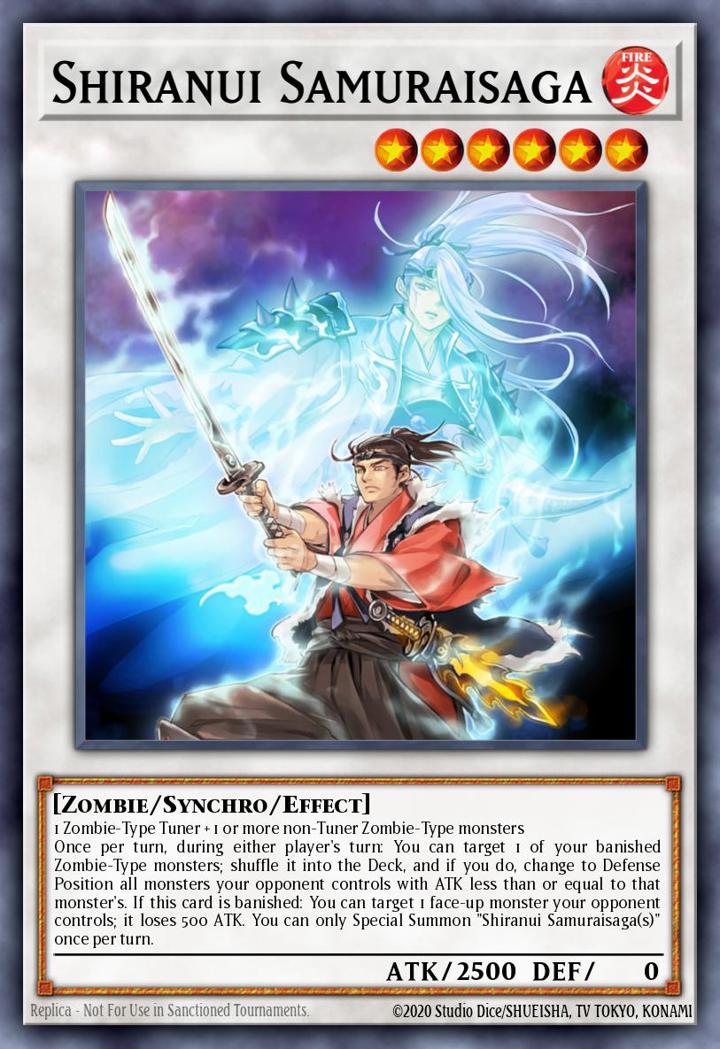 Shiranui Samuraisaga Single: Yu-Gi-Oh! 2016 Mega-Tin Mega Pack Einzelkarte