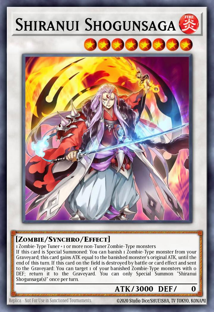 Shiranui Shogunsaga Single: Yu-Gi-Oh! 2016 Mega-Tin Mega Pack Einzelkarte