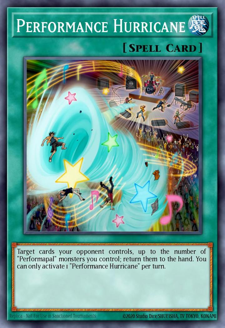 Performance Hurricane Single: Yu-Gi-Oh! 2016 Mega-Tin Mega Pack Einzelkarte