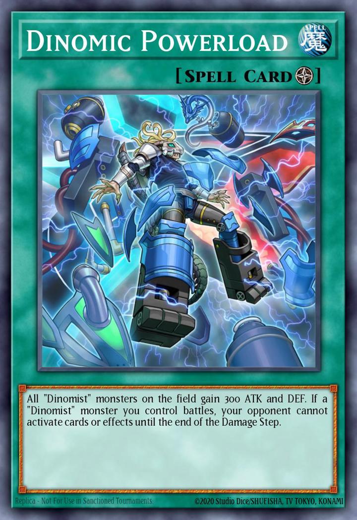 Dinomic Powerload Single: Yu-Gi-Oh! 2016 Mega-Tin Mega Pack Einzelkarte