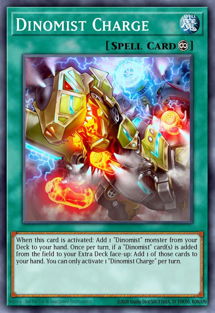 Dinomist Charge Single: Yu-Gi-Oh! 2016 Mega-Tin Mega Pack Einzelkarte