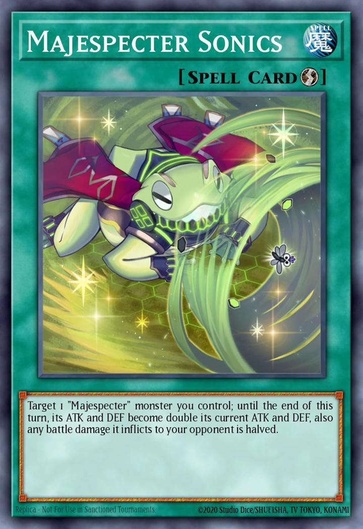 Majespecter Sonics Single: Yu-Gi-Oh! 2016 Mega-Tin Mega Pack Einzelkarte
