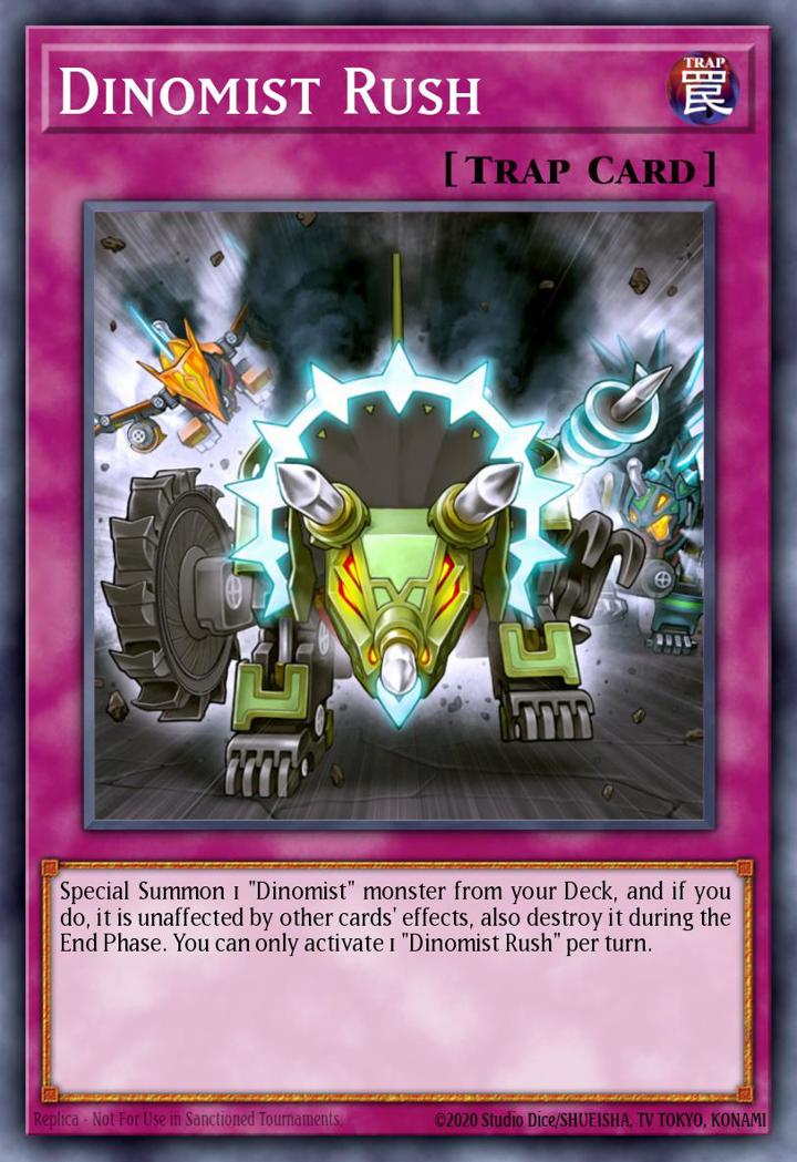 Dinomist Rush Single: Yu-Gi-Oh! 2016 Mega-Tin Mega Pack Einzelkarte