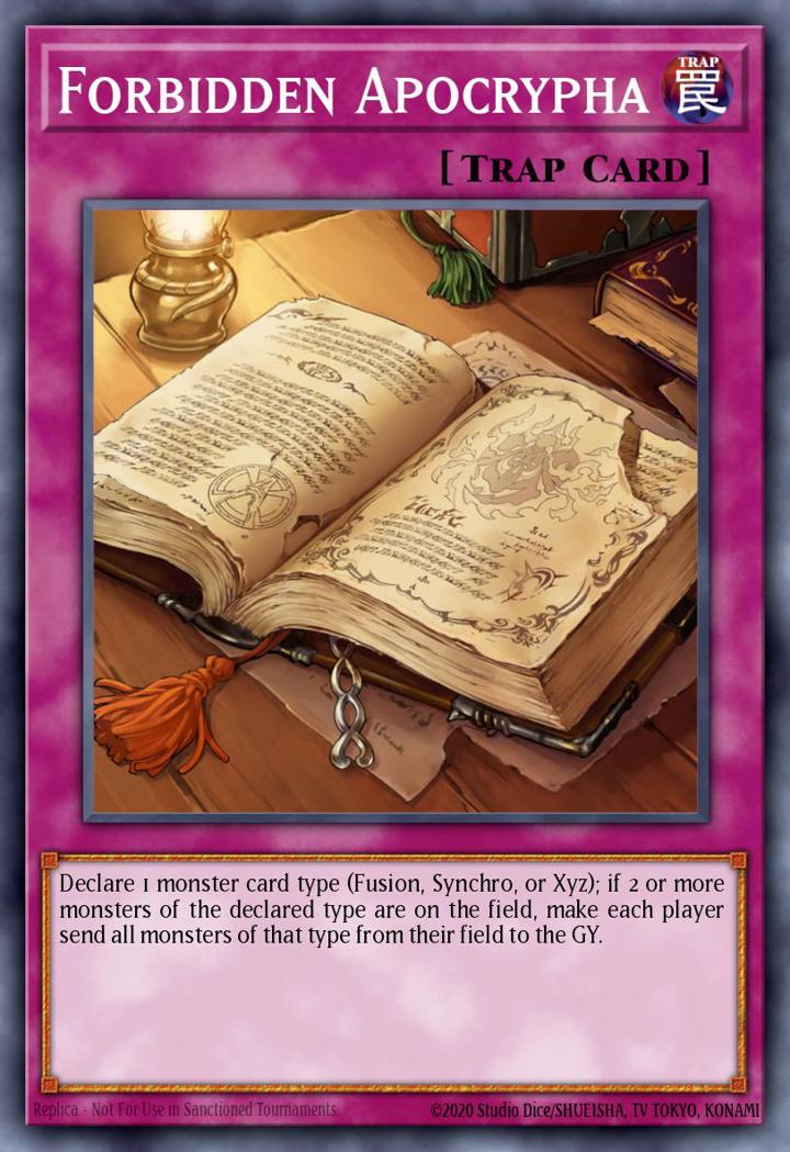 Forbidden Apocrypha Single: Yu-Gi-Oh! 2016 Mega-Tin Mega Pack Einzelkarte