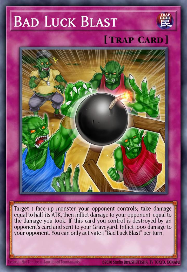 Bad Luck Blast Single: Yu-Gi-Oh! 2016 Mega-Tin Mega Pack Einzelkarte
