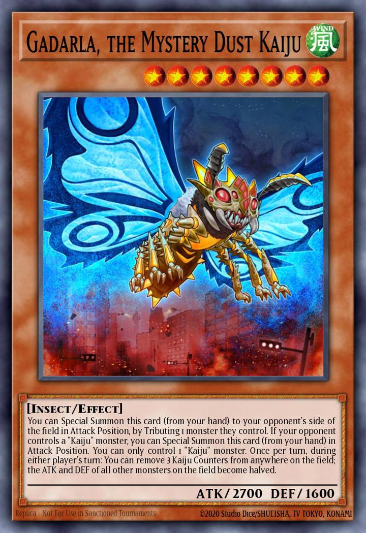 Gadarla, the Mystery Dust Kaiju Single: Yu-Gi-Oh! 2016 Mega-Tin Mega Pack Einzelkarte