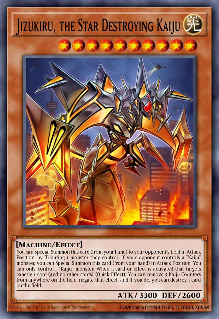 Jizukiru, the Star Destroying Kaiju Single: Yu-Gi-Oh! 2016 Mega-Tin Mega Pack Einzelkarte