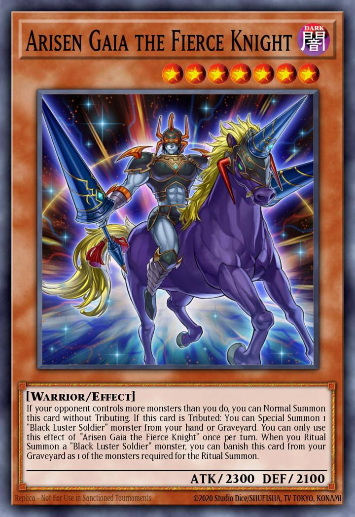 Arisen Gaia the Fierce Knight Single: Yu-Gi-Oh! 2016 Mega-Tin Mega Pack Einzelkarte