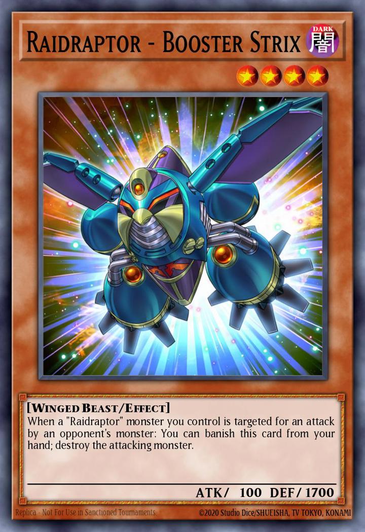 Raidraptor - Booster Strix Single: Yu-Gi-Oh! 2017 Mega-Tin Mega Pack Einzelkarte