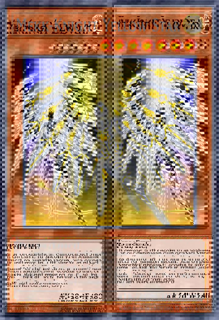 Mekk-Knight Yellow Star