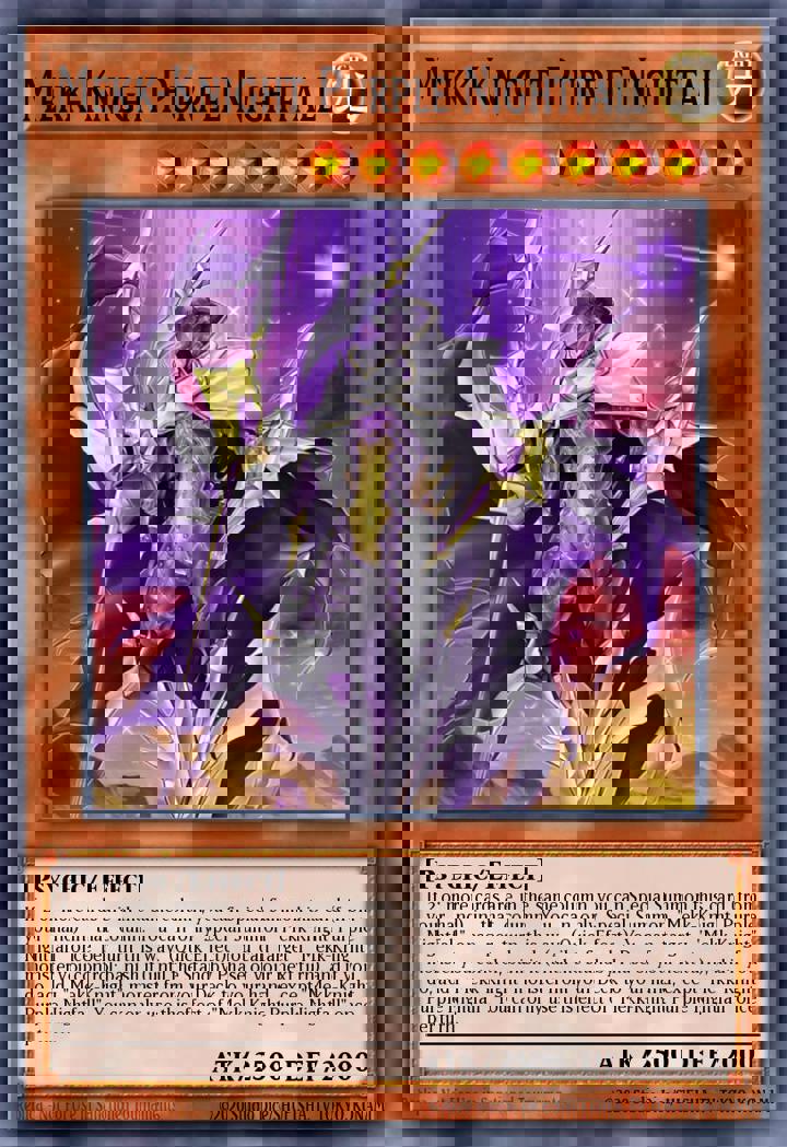Mekk-Knight Purple Nightfall