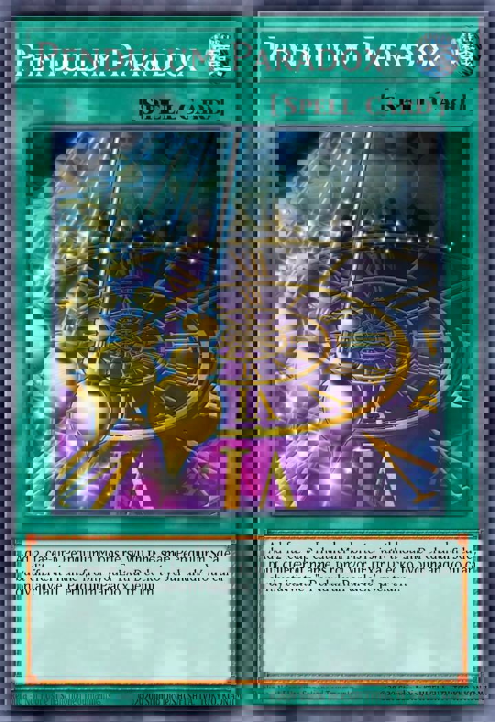 Pendulum Paradox