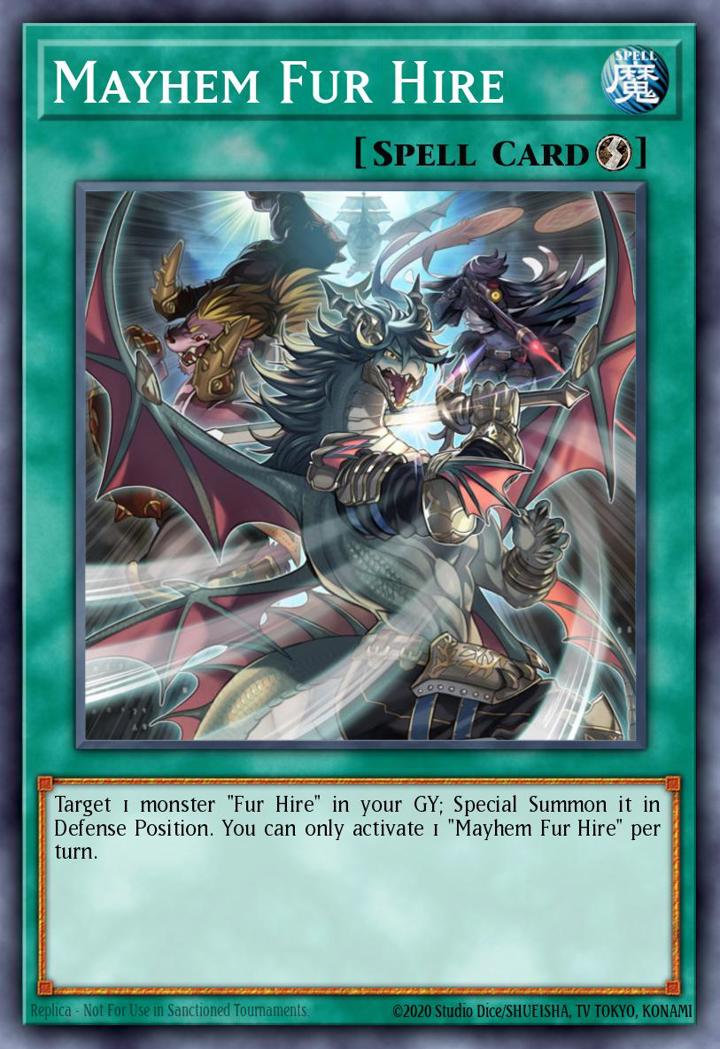 Mayhem Fur Hire Single: Yu-Gi-Oh! 2019 Gold Sarcophagus Tin Mega Pack Einzelkarte