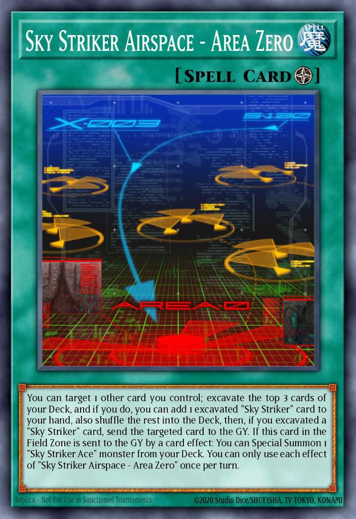 Sky Striker Airspace - Area Zero