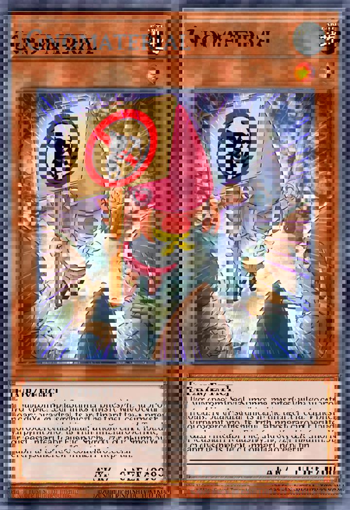 Gnomaterial