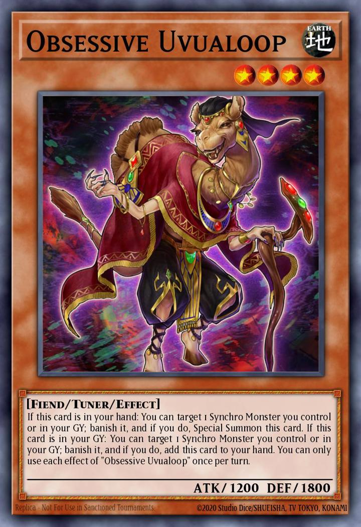 Obsessive Uvualoop Single: Yu-Gi-Oh! 2021 Tin of Ancient Battles Einzelkarte