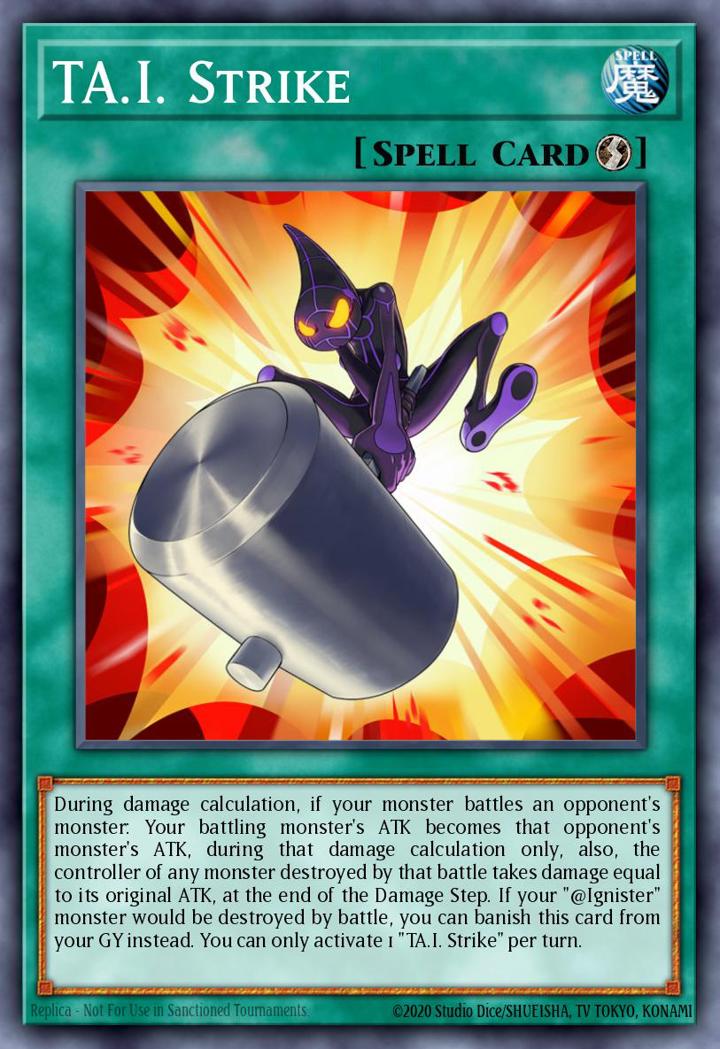 TA.I. Strike Single: Yu-Gi-Oh! 2021 Tin of Ancient Battles Einzelkarte