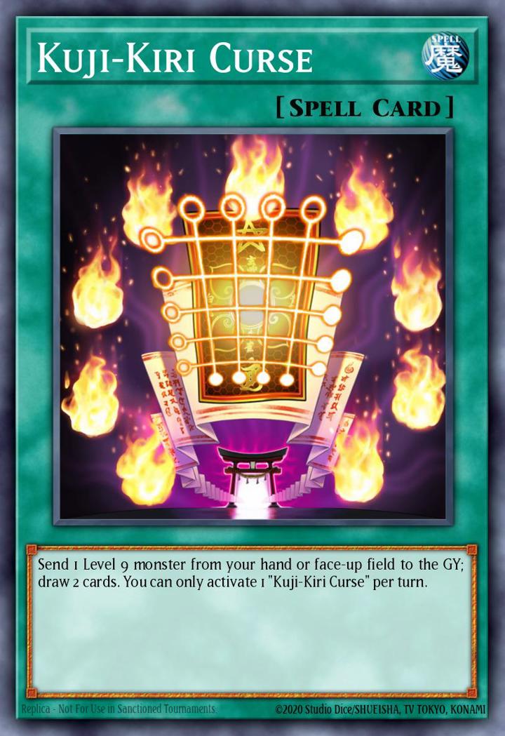 Kuji-Kiri Curse Single: Yu-Gi-Oh! 2021 Tin of Ancient Battles Einzelkarte