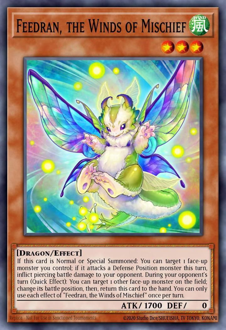 Feedran, the Winds of Mischief Single: Yu-Gi-Oh! 2021 Tin of Ancient Battles Einzelkarte