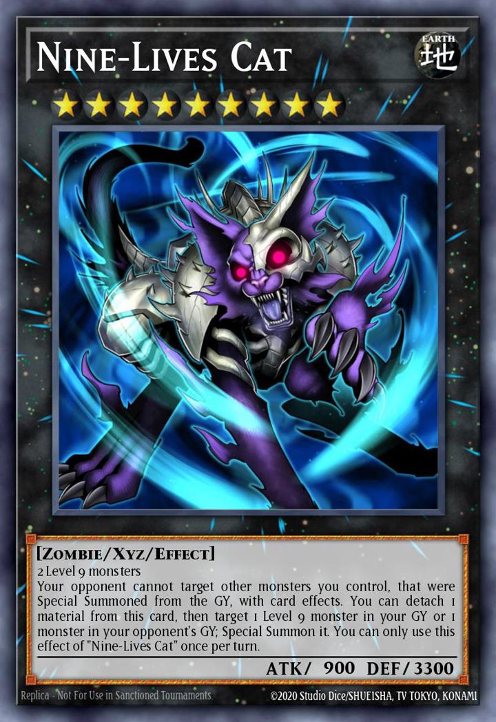 Nine-Lives Cat Single: Yu-Gi-Oh! 2021 Tin of Ancient Battles Einzelkarte
