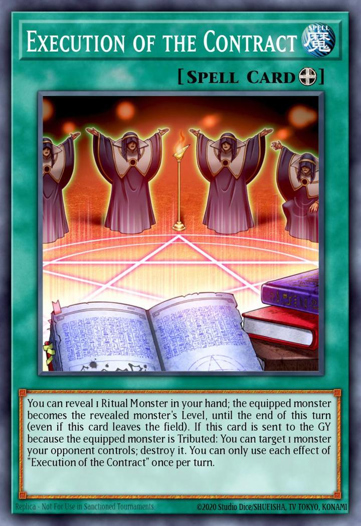 Execution of the Contract Single: Yu-Gi-Oh! 2021 Tin of Ancient Battles Einzelkarte
