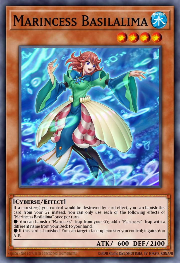 Marincess Basilalima Single: Yu-Gi-Oh! 2021 Tin of Ancient Battles Einzelkarte