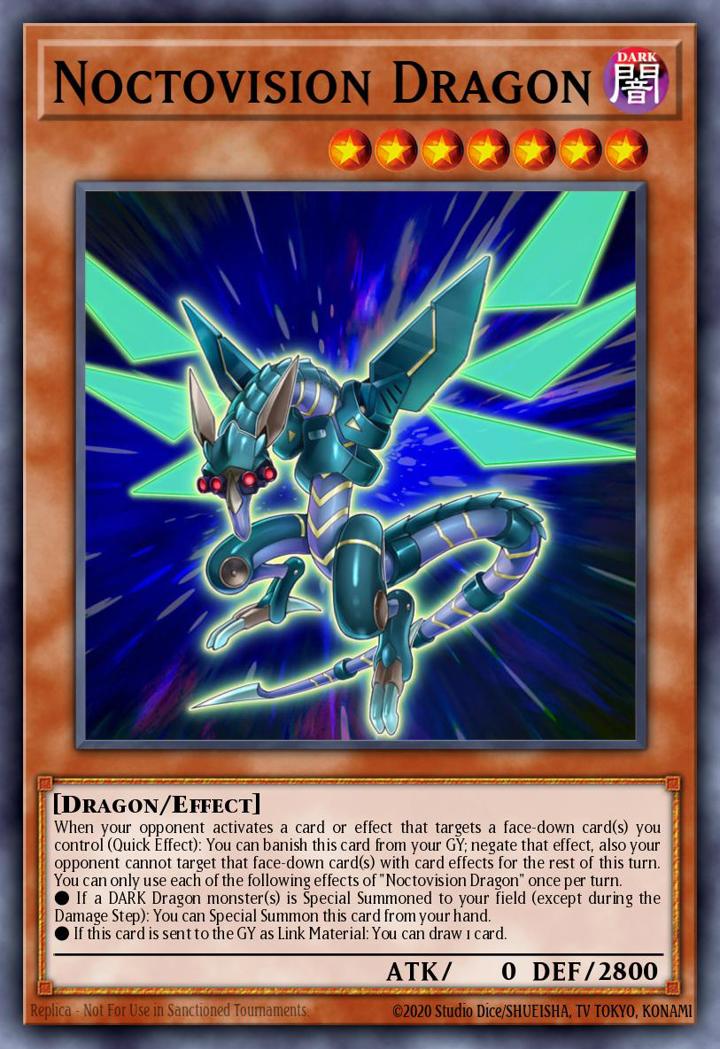 Noctovision Dragon Single: Yu-Gi-Oh! 2021 Tin of Ancient Battles Einzelkarte