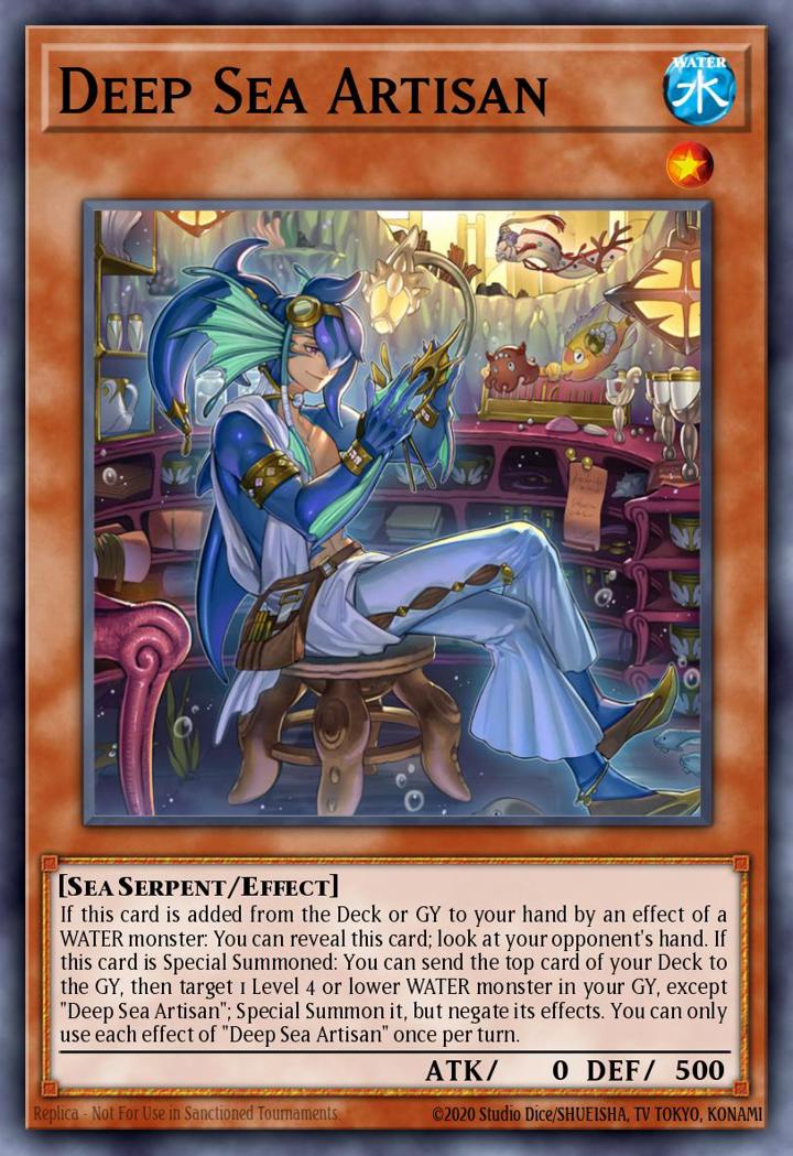 Deep Sea Artisan Single: Yu-Gi-Oh! 2021 Tin of Ancient Battles Einzelkarte