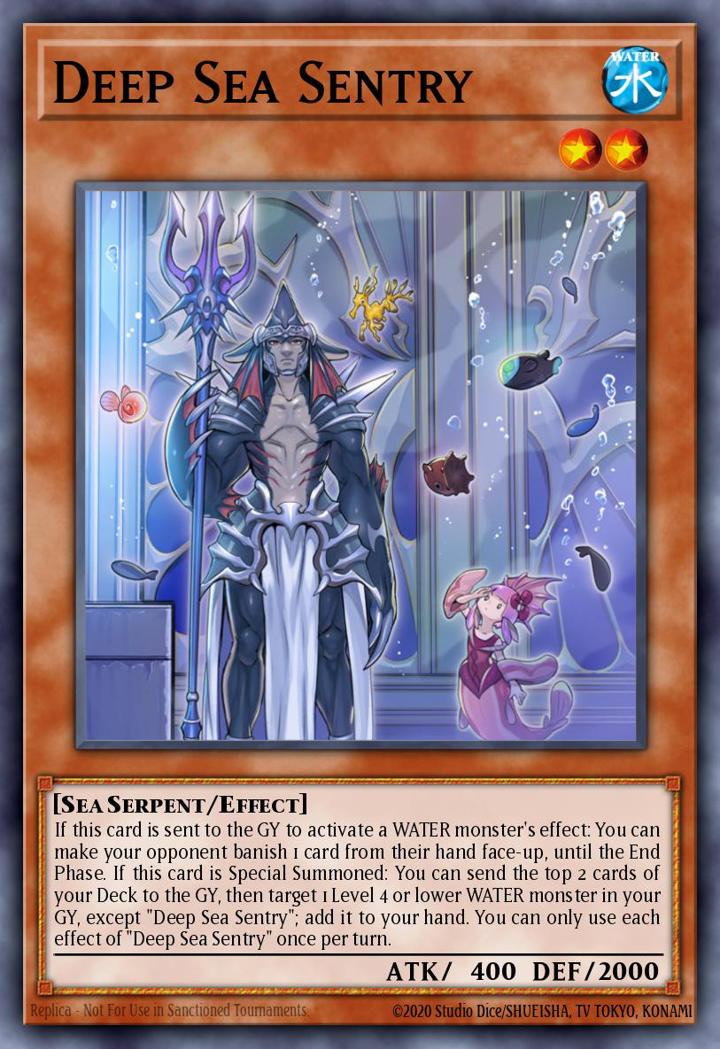 Deep Sea Sentry Single: Yu-Gi-Oh! 2021 Tin of Ancient Battles Einzelkarte