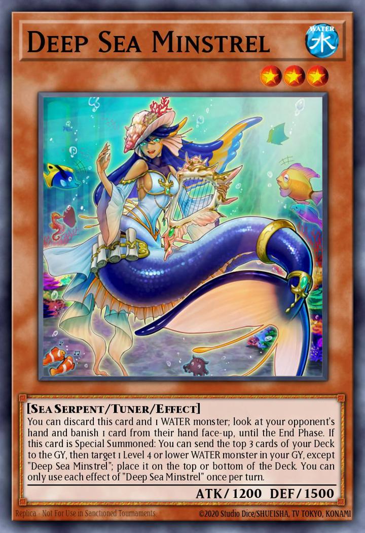 Deep Sea Minstrel Single: Yu-Gi-Oh! 2021 Tin of Ancient Battles Einzelkarte