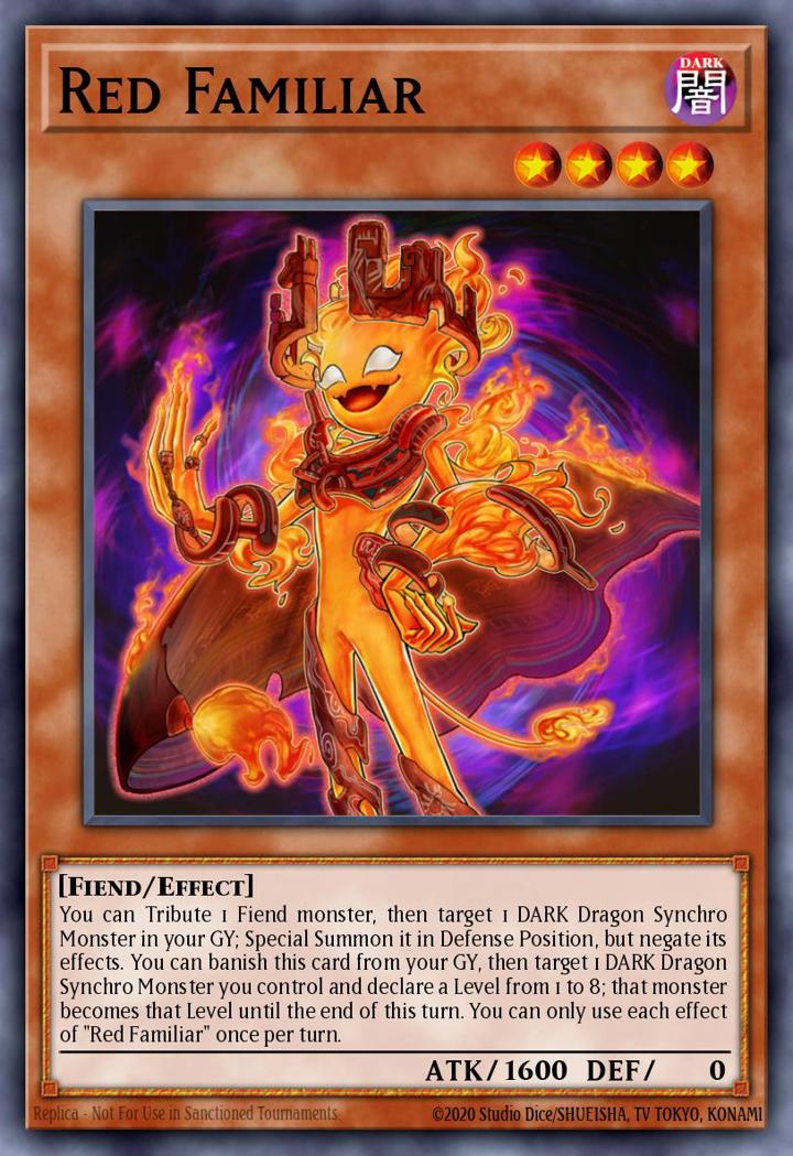 Red Familiar Single: Yu-Gi-Oh! 2021 Tin of Ancient Battles Einzelkarte