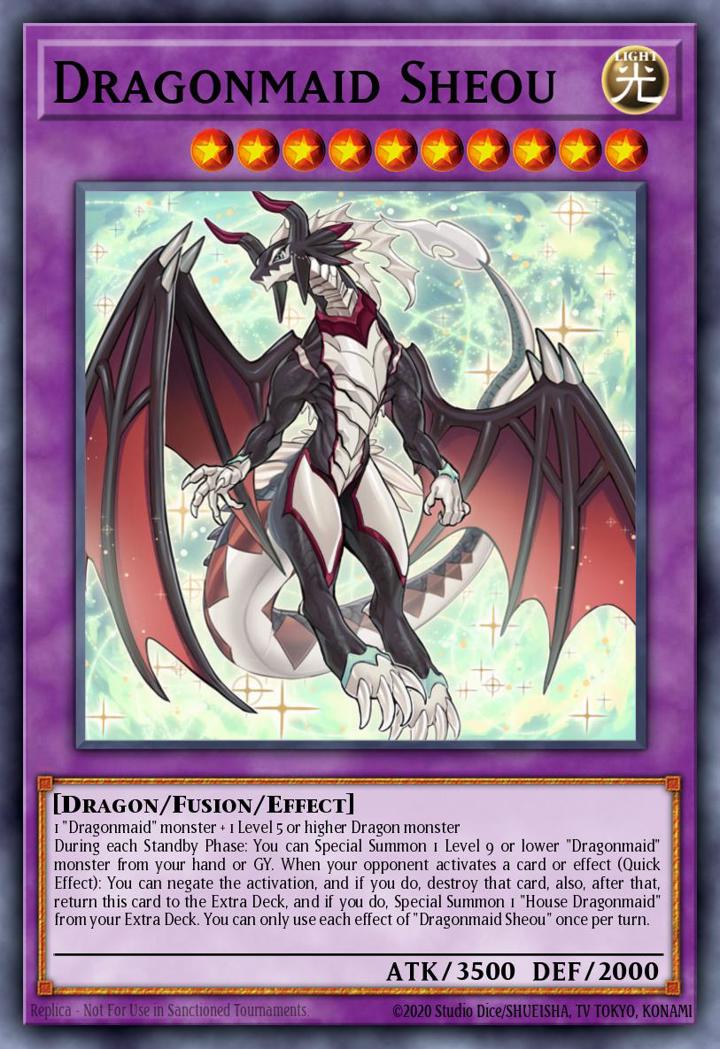 Dragonmaid Sheou Single: Yu-Gi-Oh! 2021 Tin of Ancient Battles Einzelkarte