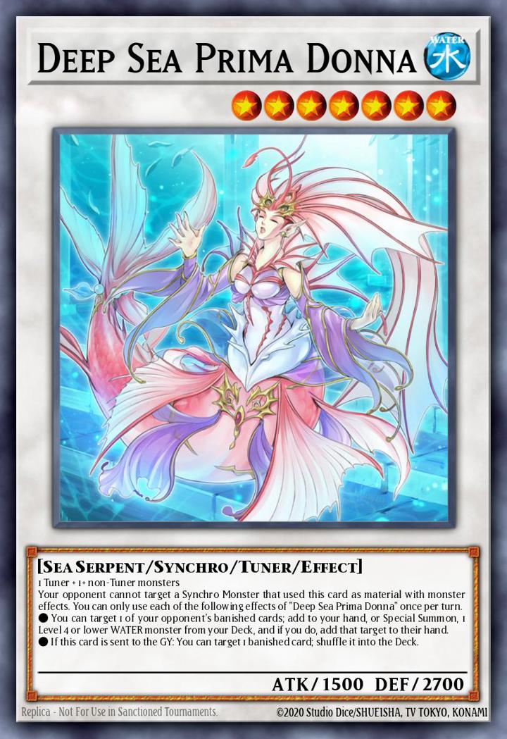 Deep Sea Prima Donna Single: Yu-Gi-Oh! 2021 Tin of Ancient Battles Einzelkarte