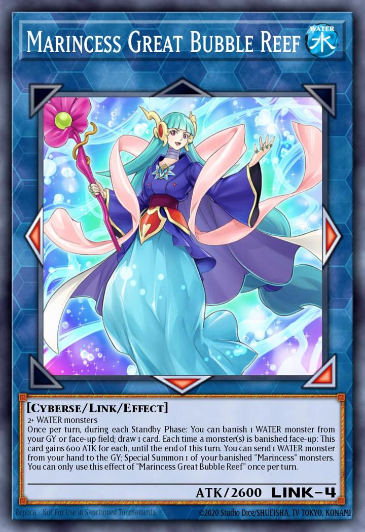 Marincess Great Bubble Reef Single: Yu-Gi-Oh! 2021 Tin of Ancient Battles Einzelkarte
