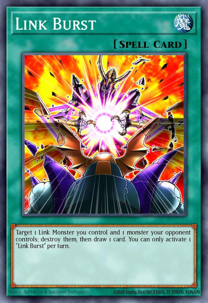 Link Burst Single: Yu-Gi-Oh! 2021 Tin of Ancient Battles Einzelkarte