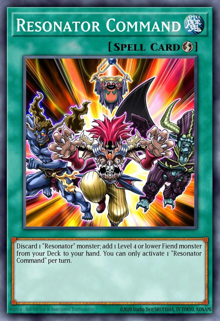 Resonator Command Single: Yu-Gi-Oh! 2021 Tin of Ancient Battles Einzelkarte
